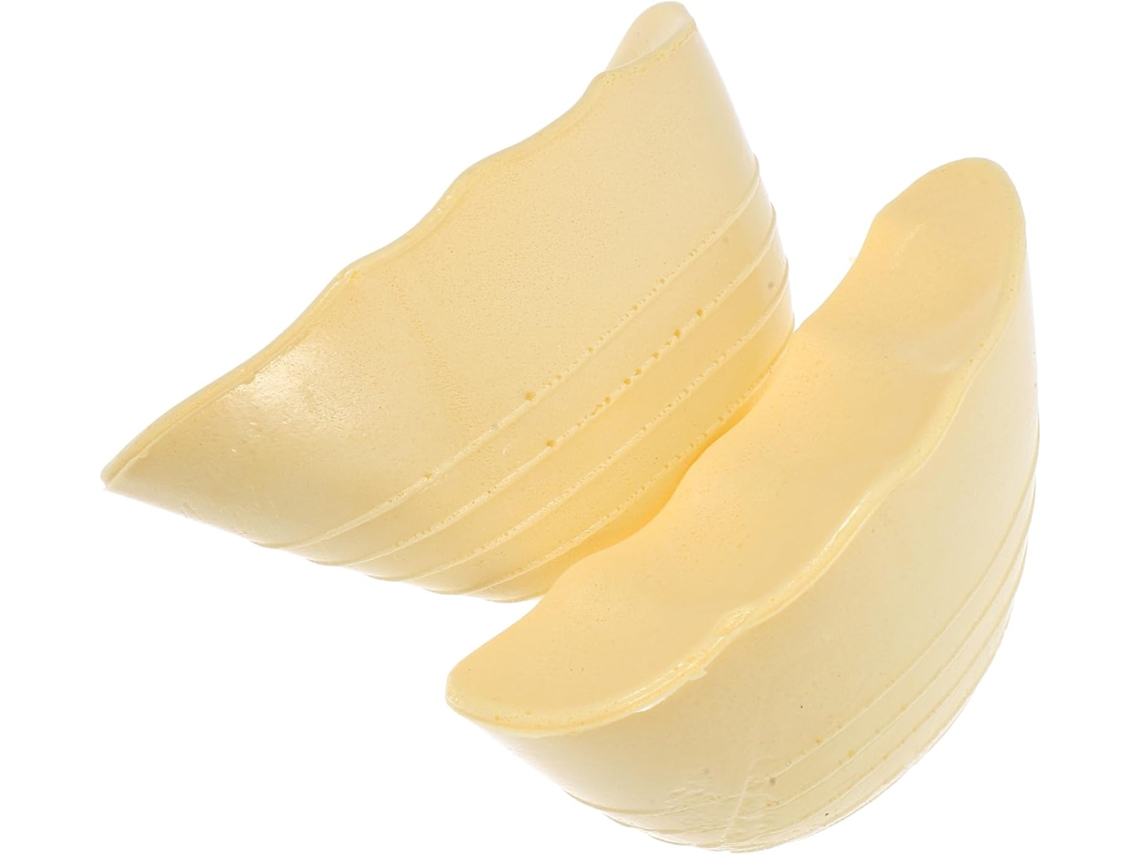 2 Pares De Palmilhas Flexíveis E Ajustáveis, Confortáveis E Reutilizáveis Para Sapatos Baixos De Salto