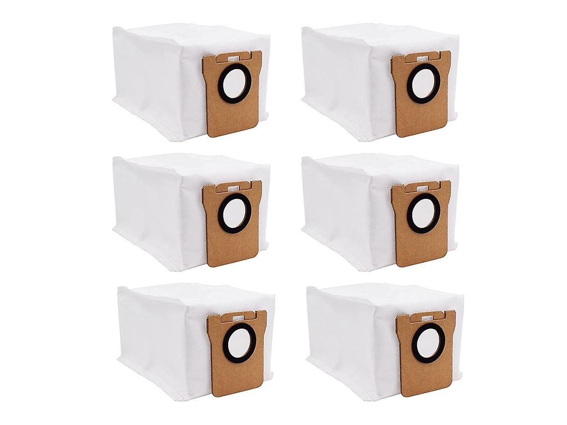 Acessórios de Aspirador Kit de saco de pó de substituição com 6 pacotes para B101Cn/Dream S10 Pro/ L10S Ultra/X10+/B101Gl de Pó