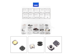 Laxiscreed Botão Microswitch Tátil Para Chaves De Automóvel, Compatível Com Muitos Modelos E Tipos De Chaves