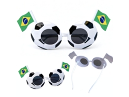 Óculos de Futebol com Bandeiras Nacionais, Decoração Copa do Mundo 2026 para Festas Temáticas e Torcedores