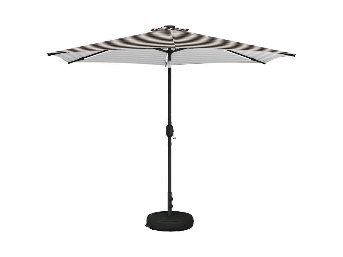 Vidaxl Guarda-sol De Jardim Com Luzes Led 300 X 300 Cm Poliéster