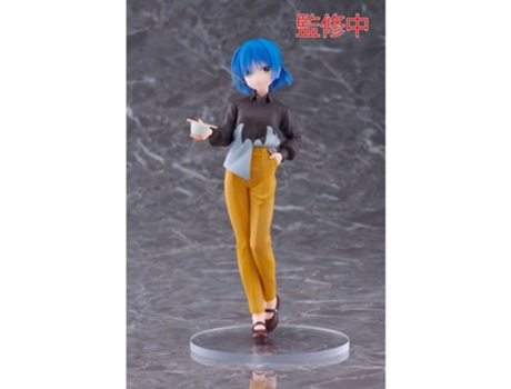 Bocchi The Rock Ryo Yamada Roupas Casuais Corante Figura 18cm Taito