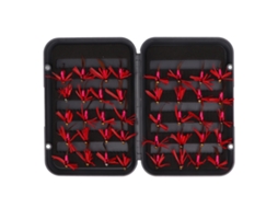 Conjunto 40 Iscas de Pesca com Mosca Simuladas