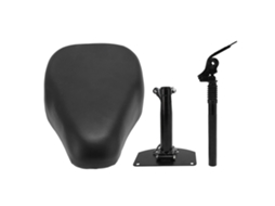 Assento para scooter M5 com absorção de impacto e sistema de dupla mola.
