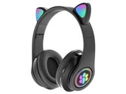 Fones de Ouvido Bluetooth com Lanterna MDUG (pretos)