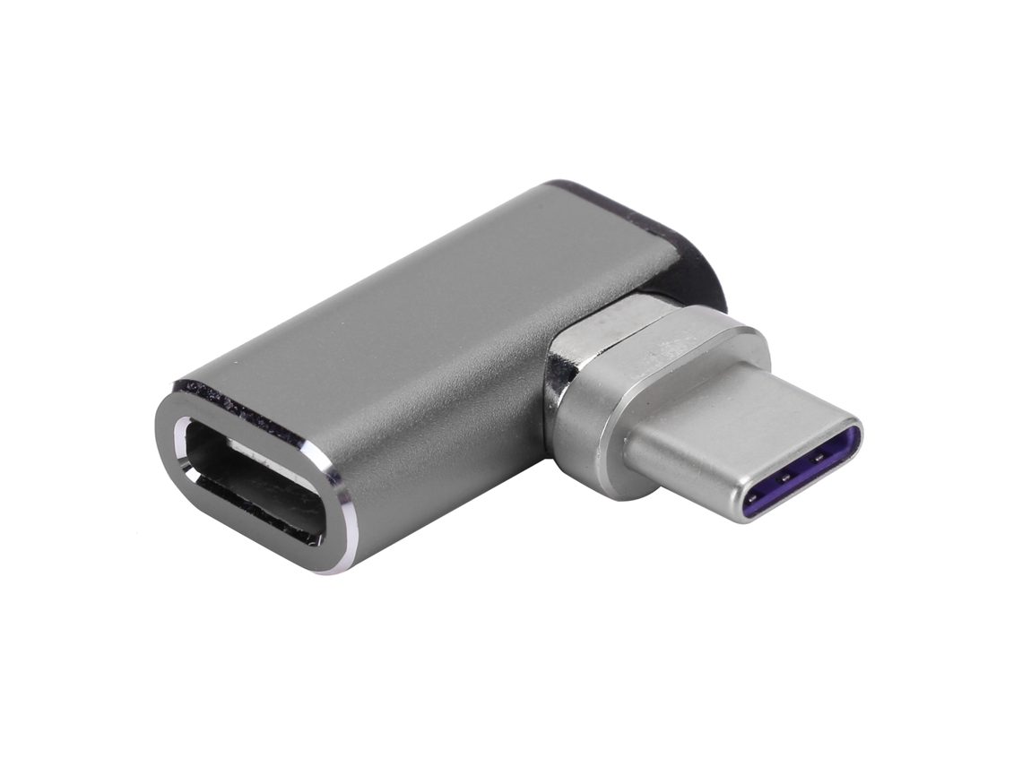 Aetheria adaptador de Carga Magnética Type C 4.3a para Laptop Tablet Telefone Móvel (cinza)