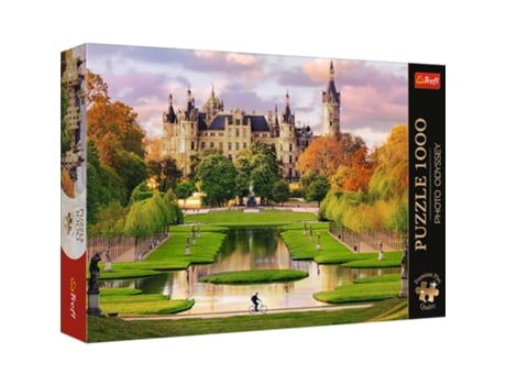 Puzzle 1000 Premium Plus Photo Odyssey Castelo De Schwerin, Alemanha Trefl 10814 Trefl Puzzle