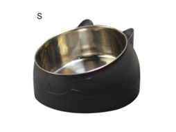 Tigela Inclinada de Cerâmica para Ração de Cães e Gatos, com Proteção para a Coluna Cervical AQUAFORGE