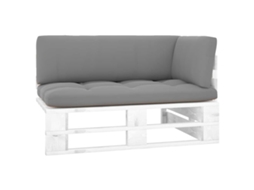 Pallet Corner Sofa, Pallet Corner Sofas Vidaxl Branco Madeira De Pinho (n/a)