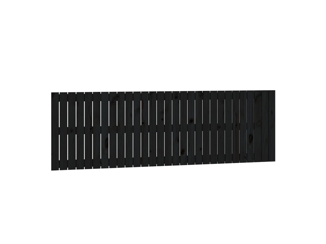 Wall Headboard, Wall Headboards Vidaxl Preto Madeira De Pinho (185 X 60 Cm)