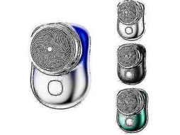Mini Barbeador Elétrico Portátil Para Uso Duplo , Preciso E Indolor, Ideal Para Barbear Homens. Hengjian (seco E Molhado)