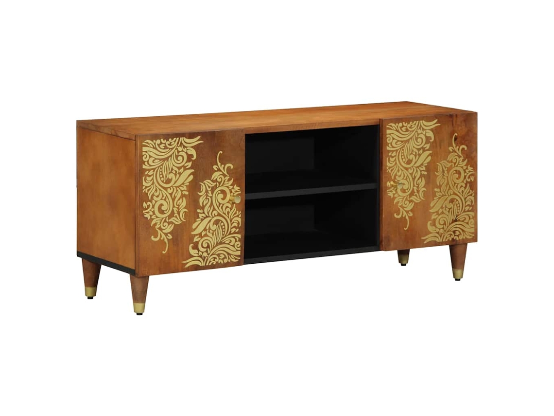 Vidaxl Gabinete Para Tv Marrom Mel 105 X 33 X 46 Cm