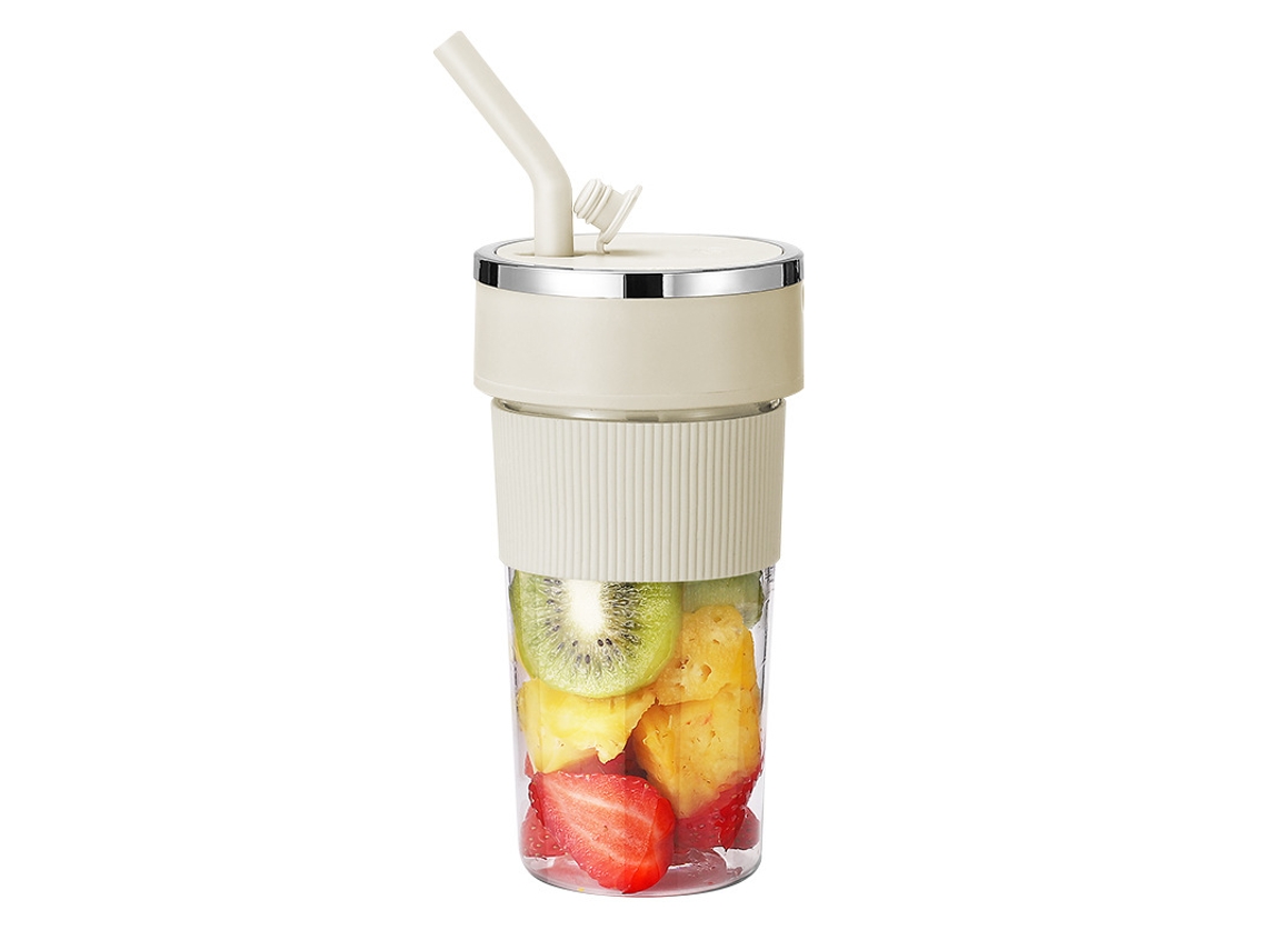Nova Copo Liquidificador Carregamento Usb, Grande Capacidade Portátil Doméstico, K1, Branco Sfushos