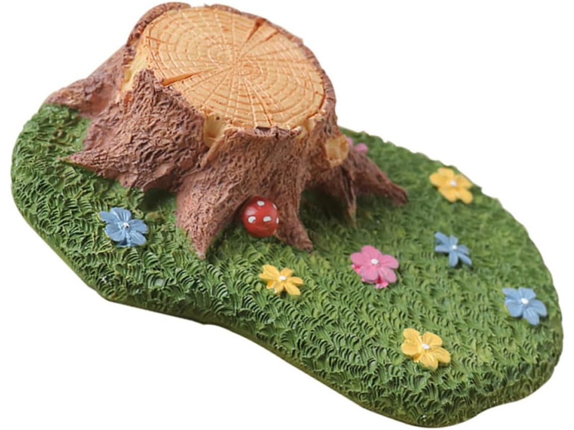 Enfeite de Tronco Árvore em Resina para Escritório e Sala Estudos. Charmosa Decoração Mesa Adereço CHABERLU