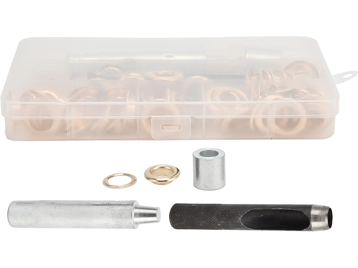 Ilhós De Latão, Kit Reparo Durável Para Jaquetas E Mochilas, Latão