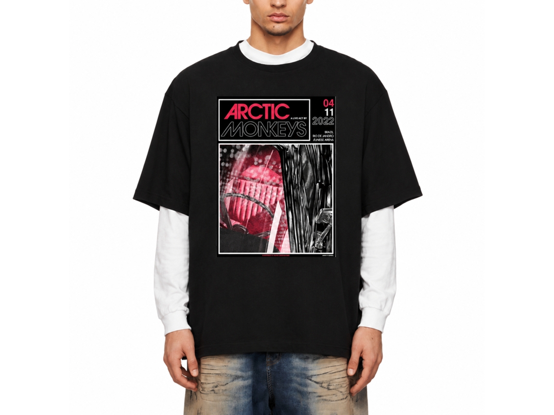 Rockinstone Arctic Monkeys 4th November 2022 -rio De Janeiro,brazil Concert T-shirt New Unique Designer Style
