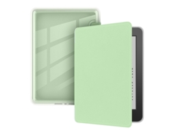 Capa Para Amazon Kindle 2024 (6") Verde Matcha Cuich