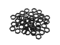 Conjunto De 50 Porcas Sextavadas Travamento Para Reparo Lâmpadas -