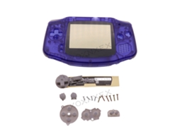 Capa Rígida Para Nintendo Game Boy Gba, Com Lente De Tela, Carcaça Substituível Para O Console Game Boy Advance.