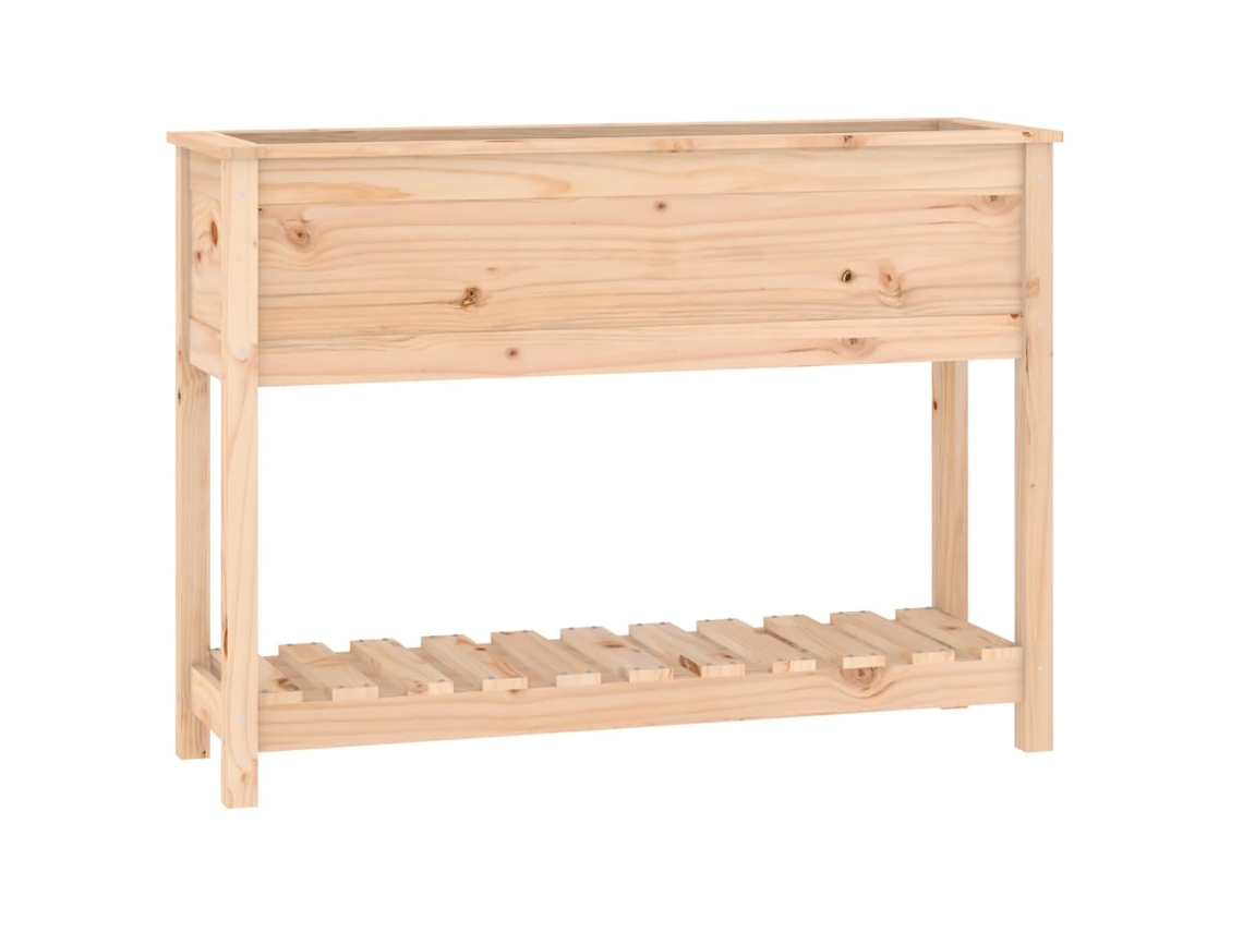 Planter, Planters Vidaxl Marrom Madeira De Pinho (111.5 X 34.5 X 81 Cm)