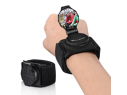 Espelho Retrovisor De Pulso Para Bicicleta West Biking 360° Rotativo Convexo Ajustável Acessório Ciclismo