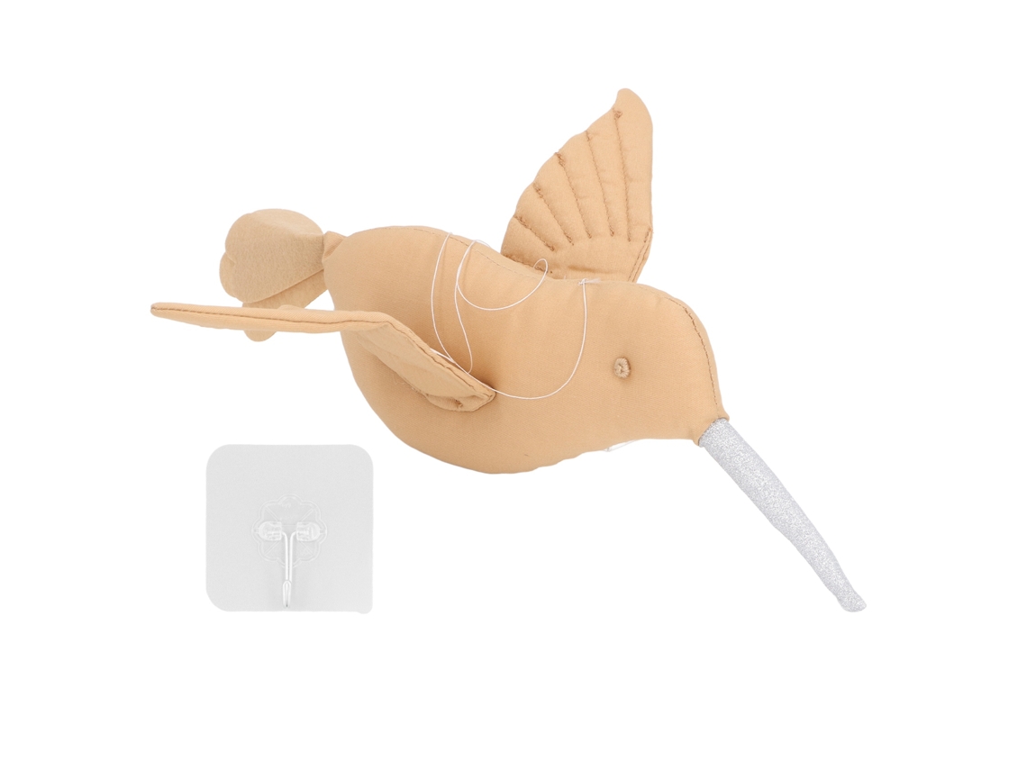 Mali boneca de Passarinho Bebê de Pelúcia Suave com Fio de Suspensão Decorativa para Quarto Infantil
