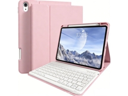 Protetor de Teclado Bluetooth HALINUIA para iPad Pro 12.9 rosa
