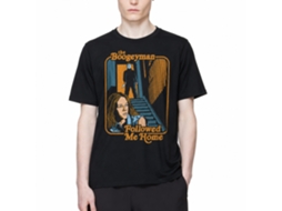 Rockinstone Halloween Boogeyman Followed Black Adult T-shirt Size:l