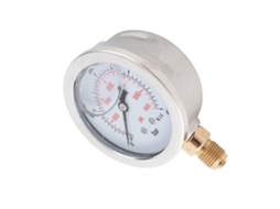 Laxiscreed Manómetro De Pressão Hidráulica 0-400bar, 68mm, Para Medições Precisas