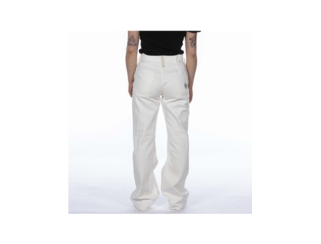 Calças de Mulher AMISH Algodão Branco (30)