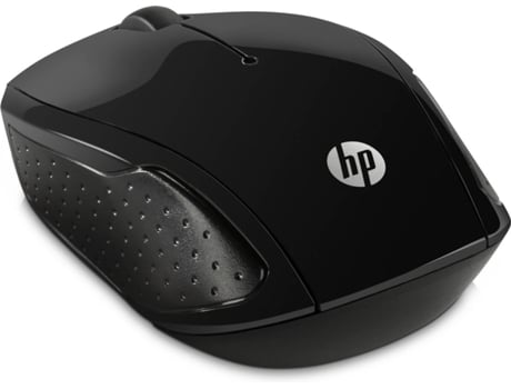 Rato HP X200 (Wireless - Casual - 1000dpi - Preto) — Ótico | Sem Fio