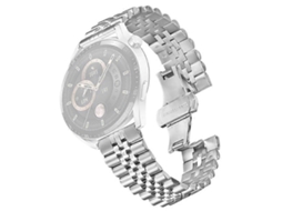 Pulseira De Relógio De Aço Inoxidável Com Fecho Borboleta De 5 Contas Compatível Com Haylou Rs4 Ls12 Olysi Shop