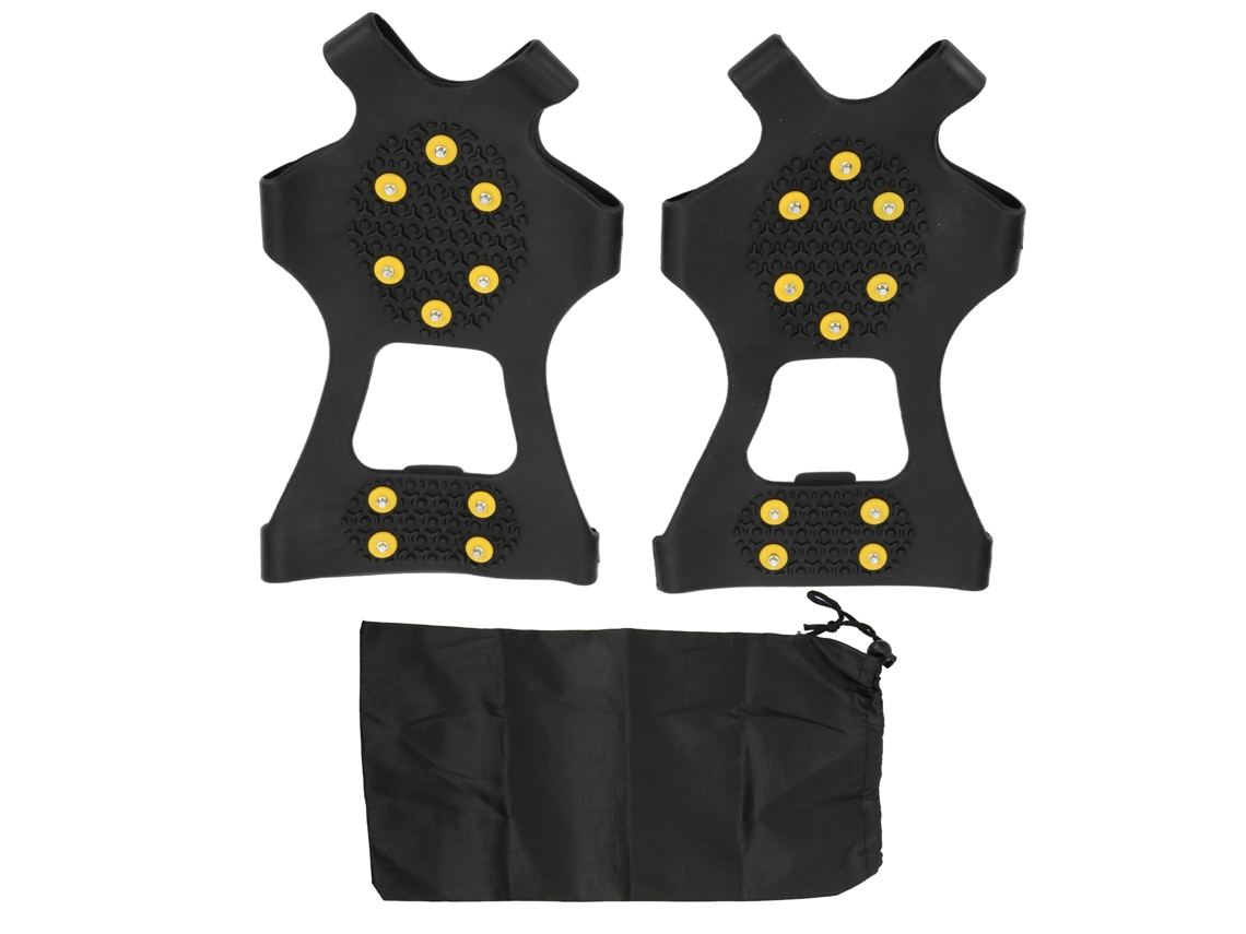 2pcs Grampões 10 Dentes para Escalada Neve