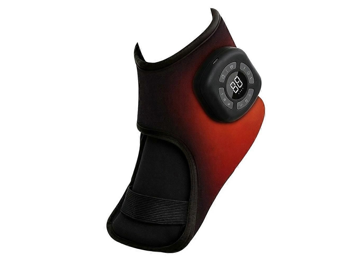 Massageador Elétrico Para Pés E Tornozelos Com Aquecimento, Compressão Massagem, Suporte Proteção Os Pés.