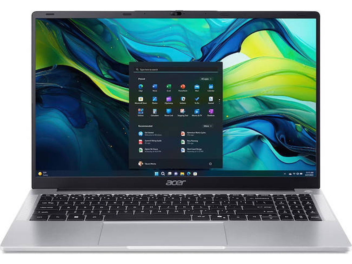 Portátil ACER Aspire Lite 15 AL15-32P-C73D (15.6'' - Intel Celeron N4500 - RAM: 4 GB - 128 GB eMMC - Intel UHD Graphics)