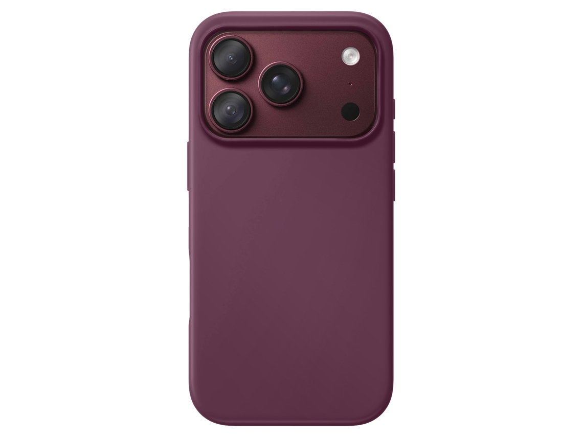 Capa Magsafe Para Iphone 18 Pro Em Silicone Com Bordas Elevadas