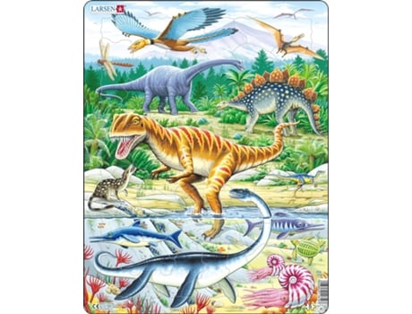 Puzzle LARSEN Maxi La-Fh16 em Forma de 35 Peças Animais