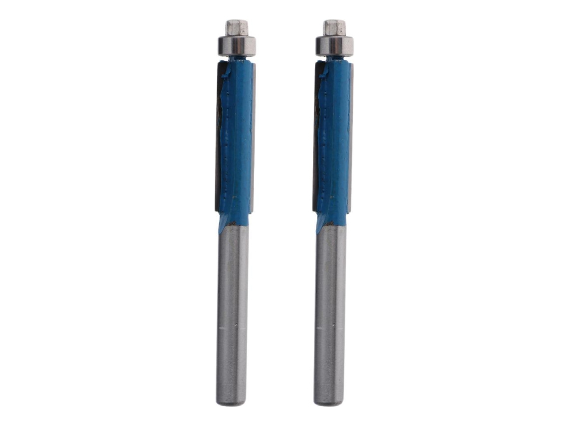 Pacote de 2 hastes de liga de 6 mm com rolamentos, Slowmoose