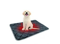 Almofada Auto Aquecente para Animais de Estimação Cães Gatos Conejo Cama Quente Antiderrapante Lavável XL Cinza S/MARCA