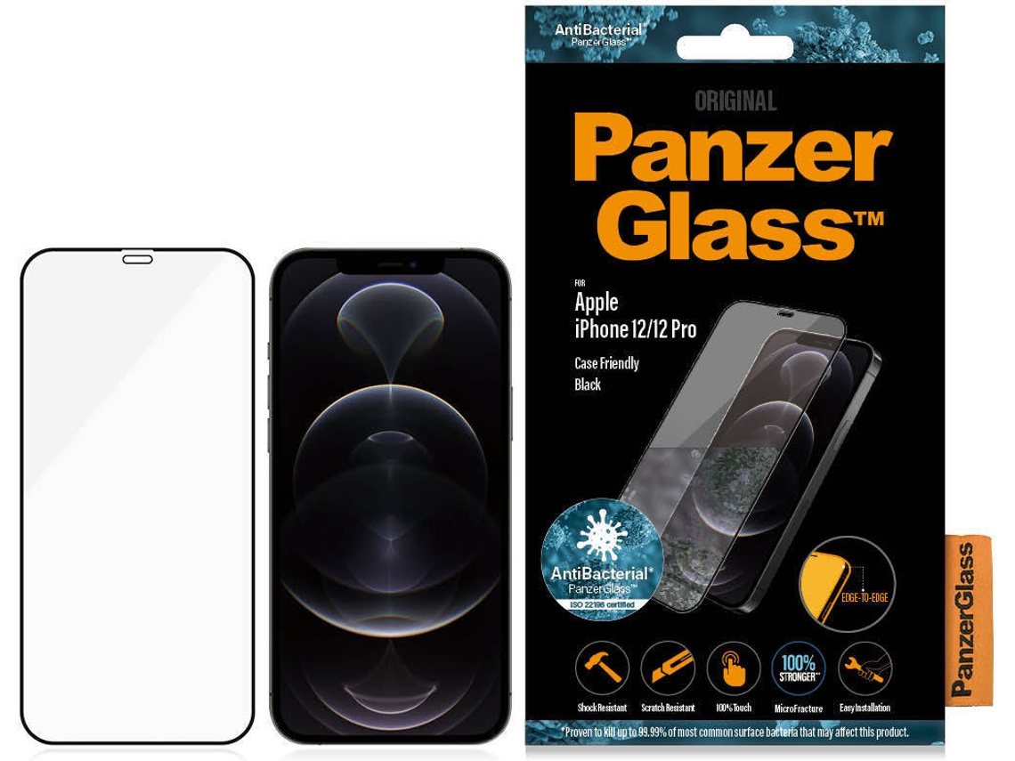 Pelicula de Vidro PANZERGLASS iPhone 12/12 Pro