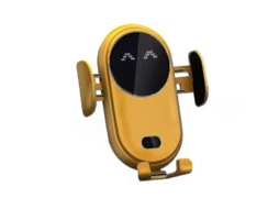 Suporte Celular Carro Com Carregador Sem Fio Inteligente E Sensor Automático