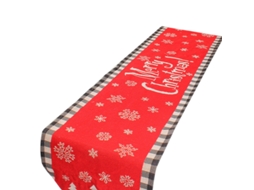 Bandeira Runner Natal Resistente Sujeira Decoração Tabela Sininho Inverno S/MARCA
