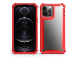 Capa Para Iphone 15 Pro Com Design De Cantos Reforçados Em Tpupc À Prova De Choque - Preta/verde