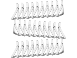 Prendedores De Toalha De Mesa De Aço Inoxidável Pacote Com 30 | Perfeitos Para Piqueniques, Casamentos E Formaturas Aquaforge