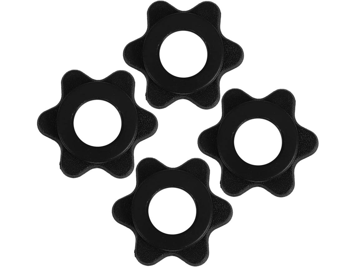 Conjunto De 4 Porcas Autotravantes Zerodeko Para Barras Halteres 2,5