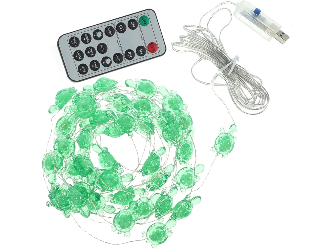Luz De Casamento Led De Plástico, Verde
