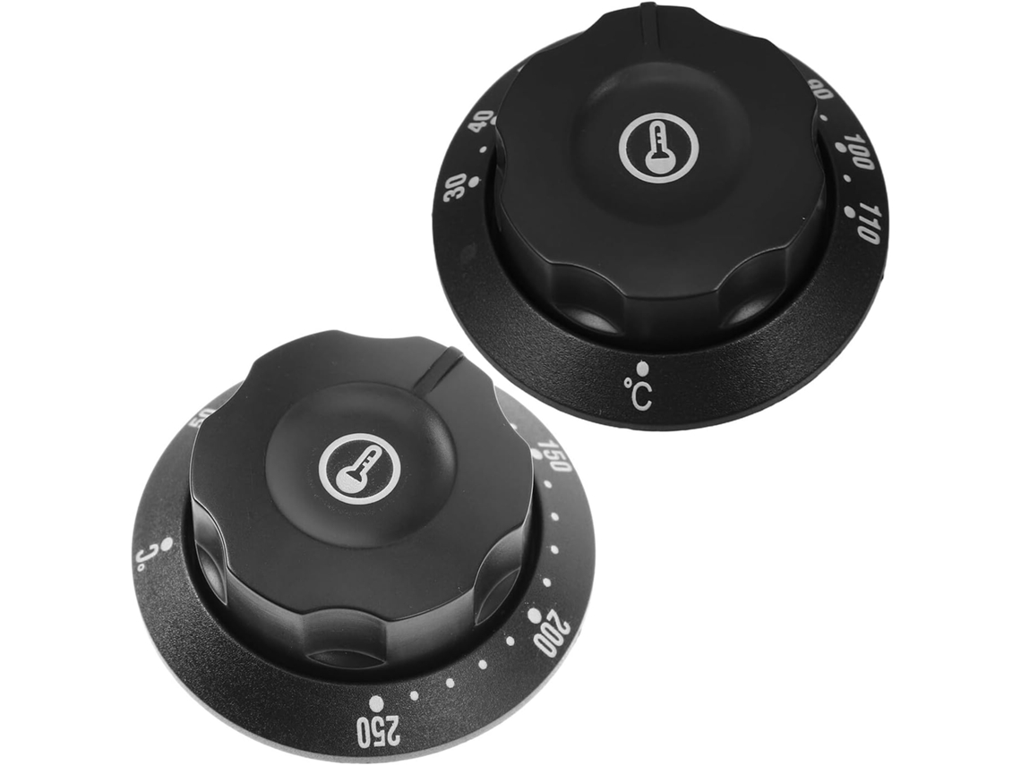 2 Capas Plásticas para Botões de Forno, Adequadas Controle Temperatura Fritadeiras e Fornos, CHABERLU