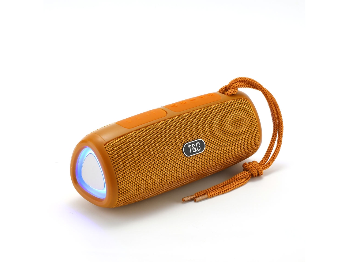Coluna Bluetooth Tg-344 - Amarelo