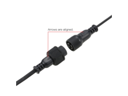2026 cabo Extensível Resistente À Água Ip20 de 3m/9.8pés para Luzes de Cadeia G40 Tomshine