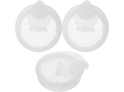 Conjunto De 3 Tampas De Plástico Para Garrafa Térmica, À Prova De Vazamentos, Com Design Elegante